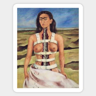 The Broken Column by Frida Kahlo Sticker